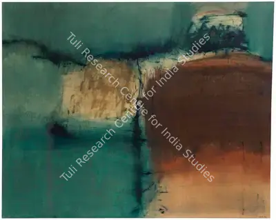 Rajendra Dhawan (Artist), Untitled, 1996, Painting