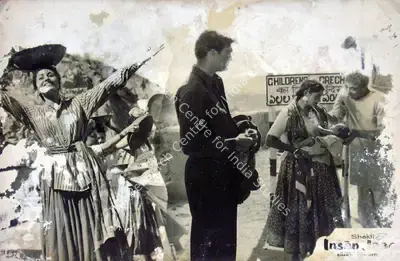 Shakti Samanta (Producer), Insan Jaag Utha, 1959, Lobby Card