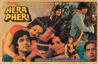 Satyendra Pal (Producer), Hera Pheri, 1976, Lobby Card