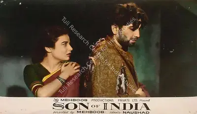 Mehboob (Producer), Son Of India, 1962, Lobby Card