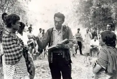 Nemai Ghosh (Still Photographer), Goopy Gyne Bagha Byne, 1969, Working Still