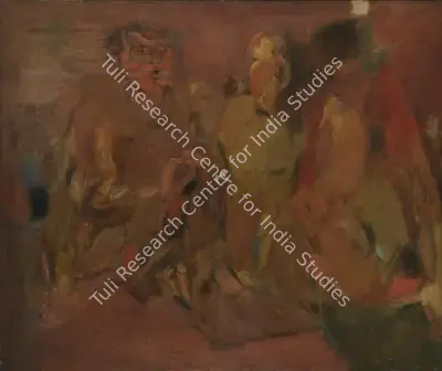 Tyeb Mehta (Artist), Untitled, 1966, Painting