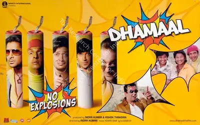 Inder Kumar (Producer), Dhamaal, 2007, Lobby Card