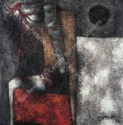 Satish Gujral (Artist), Christ, 1992, Painting
