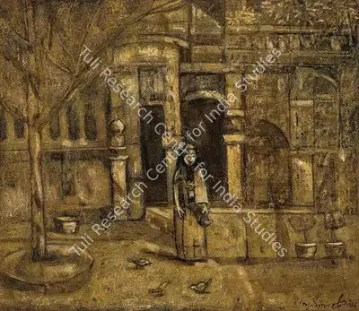 Ganesh Pyne (Artist), Untitled, 1964, Painting