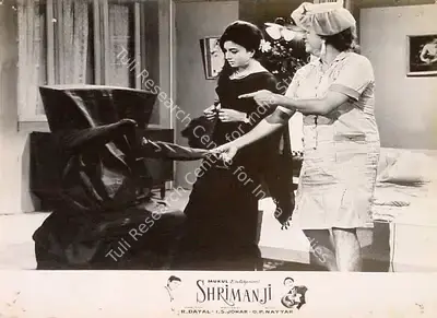 R. Dayal (Producer), Shrimanji, 1968, Lobby Card