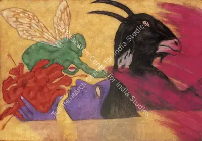 Amit Ambalal (Artist), Ganga, 2002, Painting