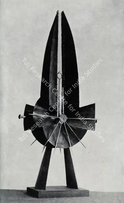 A.M. Davierwalla (Artist), Flame, 1969, Sculpture