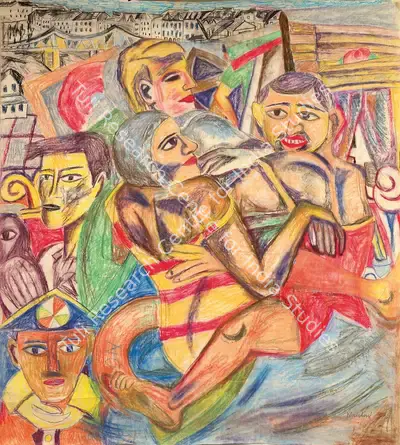Nandini Goud (Artist), Untitled, 1997, Painting