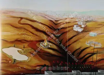 Jagannath Panda (Artist), Emergence Of Invasion, 2006, Painting
