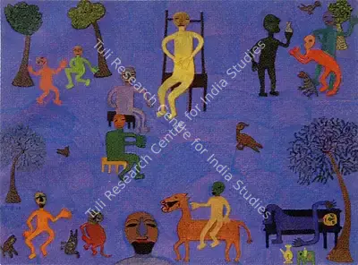 Madhavi Parekh (Artist), Environment, Painting