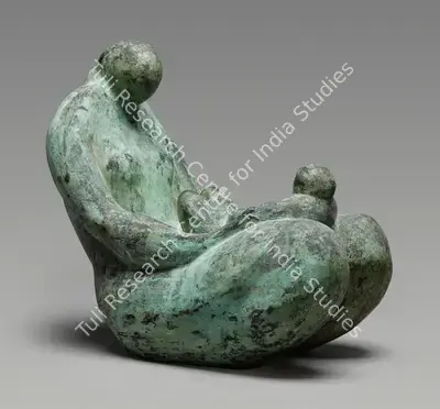 Prodosh Dasgupta (Artist), Cradle, 1950, Sculpture