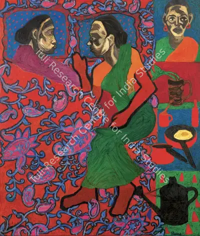 Eleena Banik (Artist), The Domestic Myth, Painting