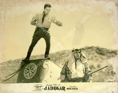 Mohammed Husain (Director), Jadugar, 1954, Lobby Card