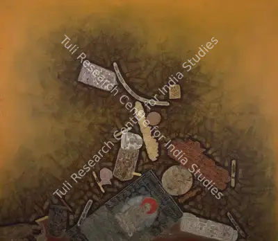 Dave, Shanti (Artist). Untitled, 2004 | Painting, AG.Onl/22.02.25, 2025 · Asta Guru