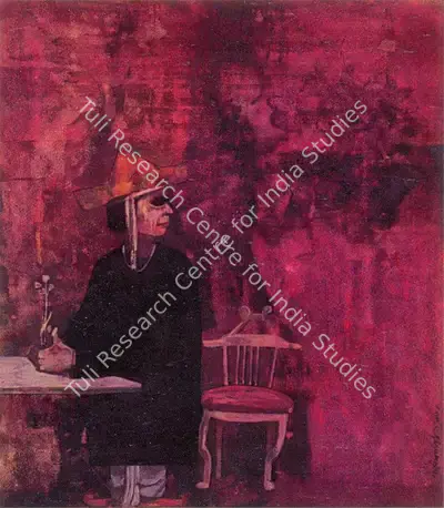 Ganesh Pyne (Artist), Untitled, 1963, Painting