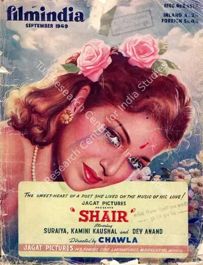 Baburao Patel (Editor), Filmindia, 1949, Magazine