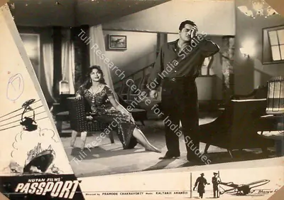 Pramod Chakravorty (Producer), Passport, 1961, Lobby Card