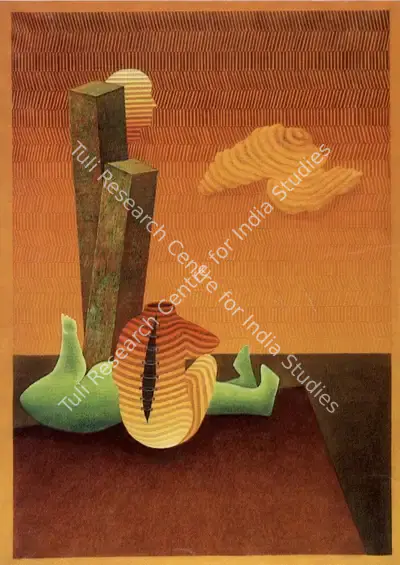 Viren Tanwar (Artist), Gap-Again, Gap-Again, Painting