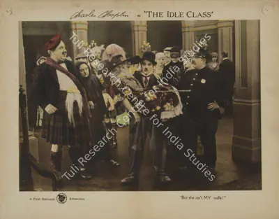 Roland Totheroh (Cinematographer), The Idle Class, 1921, Photographic Still Mounted on Lobby Card
