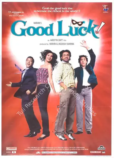 Jagdish Sharma (Producer), Good Luck, 2008, Full Sheet Poster