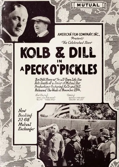 Heffron, Thomas N. (Director), Peck o' Pickles, 1916 | Poster | CinemaEducation | 00892173
