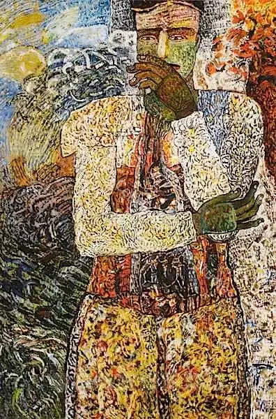 Jayashree Chakravarty (Artist), Untitled, 1989, Painting