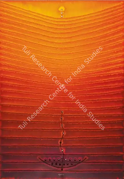 Sohan Qadri (Artist), Ugrajyoti, 2006, Painting