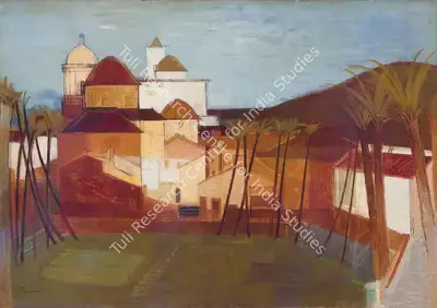 Sakti Burman (Artist), Untitled, 1960, Painting