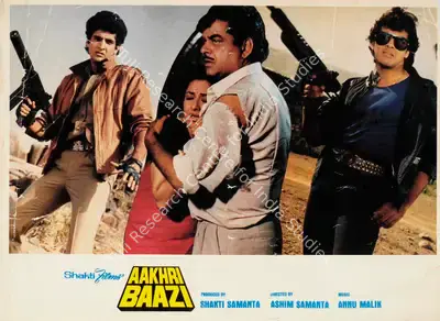 Shakti Samanta (Producer), Aakhri Baazi, 1989, Song-Synopsis Booklet