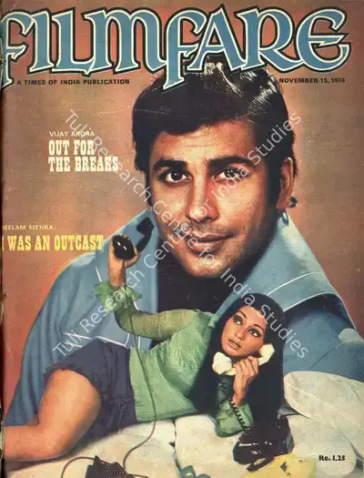 B.K. Karanjia (Editor), Filmfare, 1974, Magazine