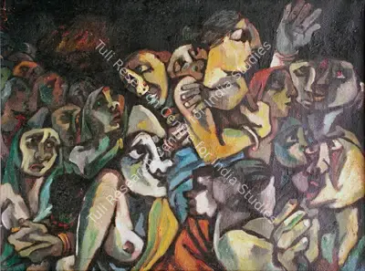 Sajal Roy (Artist), Untitled, 1970, Painting