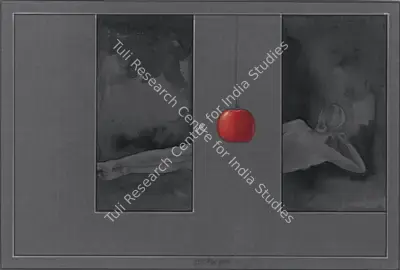 Waseem Ahmed (Artist), Untitled (Apple), 2007, Painting