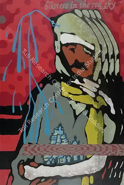 Jitish Kallat (Artist), Blisters in the Red Sky, 2005, Painting