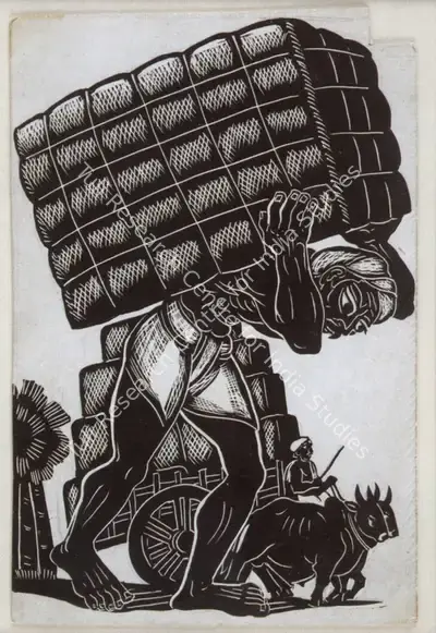 Chittaprosad (Artist), Untitled, Drawing