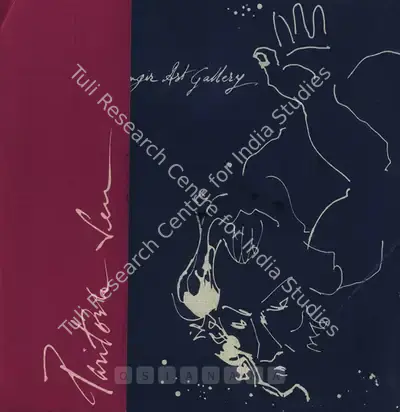 Paritosh Sen (Artist), Paritosh Sen, 1972, Solo Exhibition Invitation
