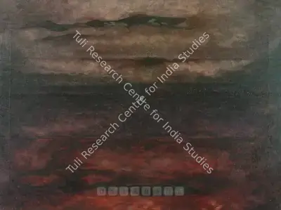Jehangir Sabavala (Artist), Plum - Dark Twilight, 1965, Painting