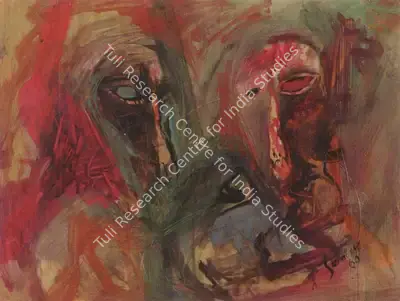 Sunil Das (Artist), Untitled, 1969, Painting