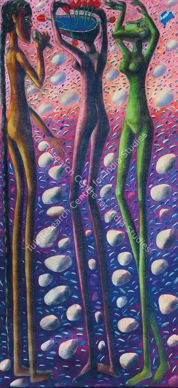 Ved Nayar (Artist), Untitled, 2001, Painting
