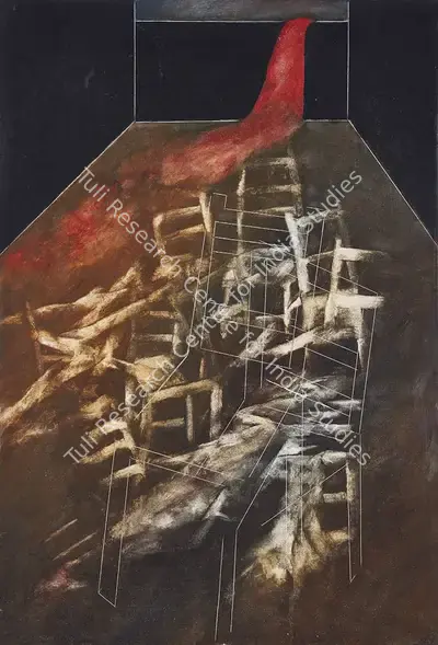 Altaf (Artist), Portrait of Loneliness, 1998, Painting