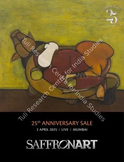 Saffronart (Auction House), 25th Anniversary Sale, 2025, Auction Catalogue