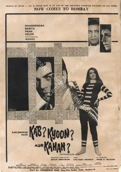 Arjun Hingorani (Producer), Kab Kyoon Aur Kahan, 1980, Advertisement
