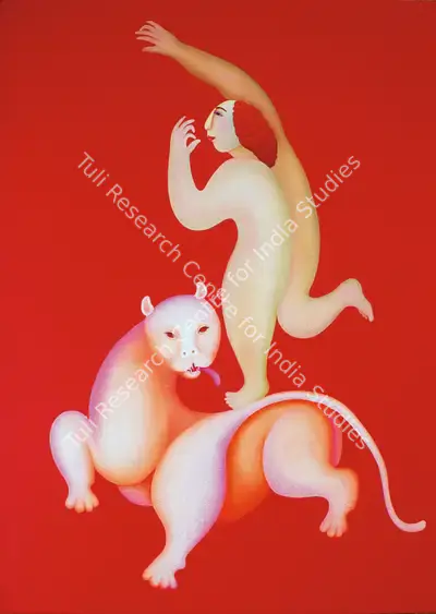Bawa, Manjit (Artist). Untitled. Oil on canvas, 1993 | Painting | FineArts | 00896733