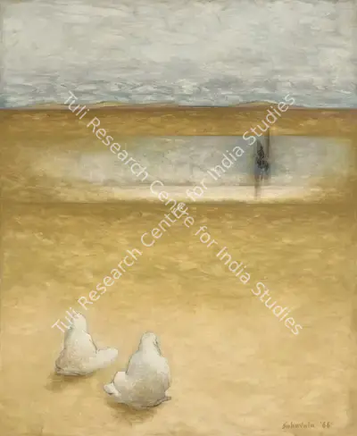 Jehangir Sabavala (Artist), Mirage, 1966, Painting