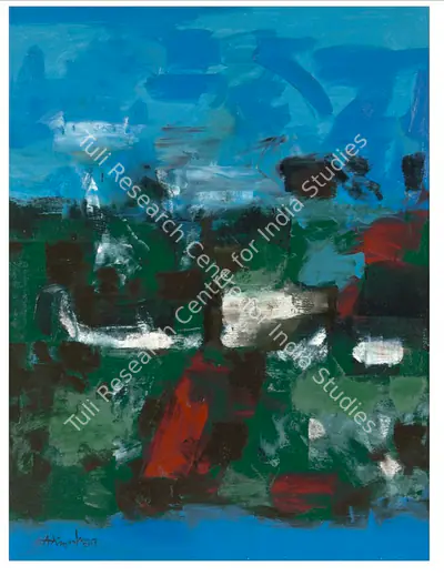K.M. Adimoolam (Artist), Untitled, 2007, Painting