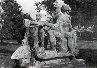 K.M.V. Namboodiri (Artist), Scooter Riders, Sculpture