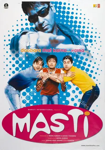 Inder Kumar (Producer), Masti, 2004, Full Sheet Poster