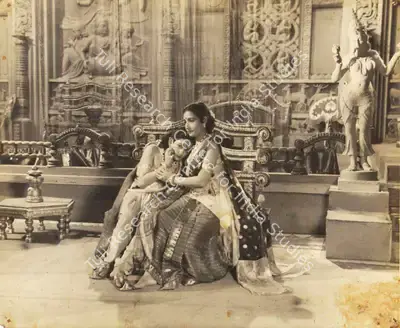 Shanti Kumar (Director), Bhakta Dhruv, 1947, Photographic Still