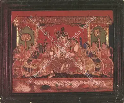 Aparna Art Gallery (Organiser), Tanjore Paintings, 1989, Group Exhibition Invitation