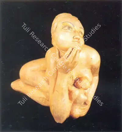 Dhruva Mistry (Artist), Woman and Child, 1988, Sculpture